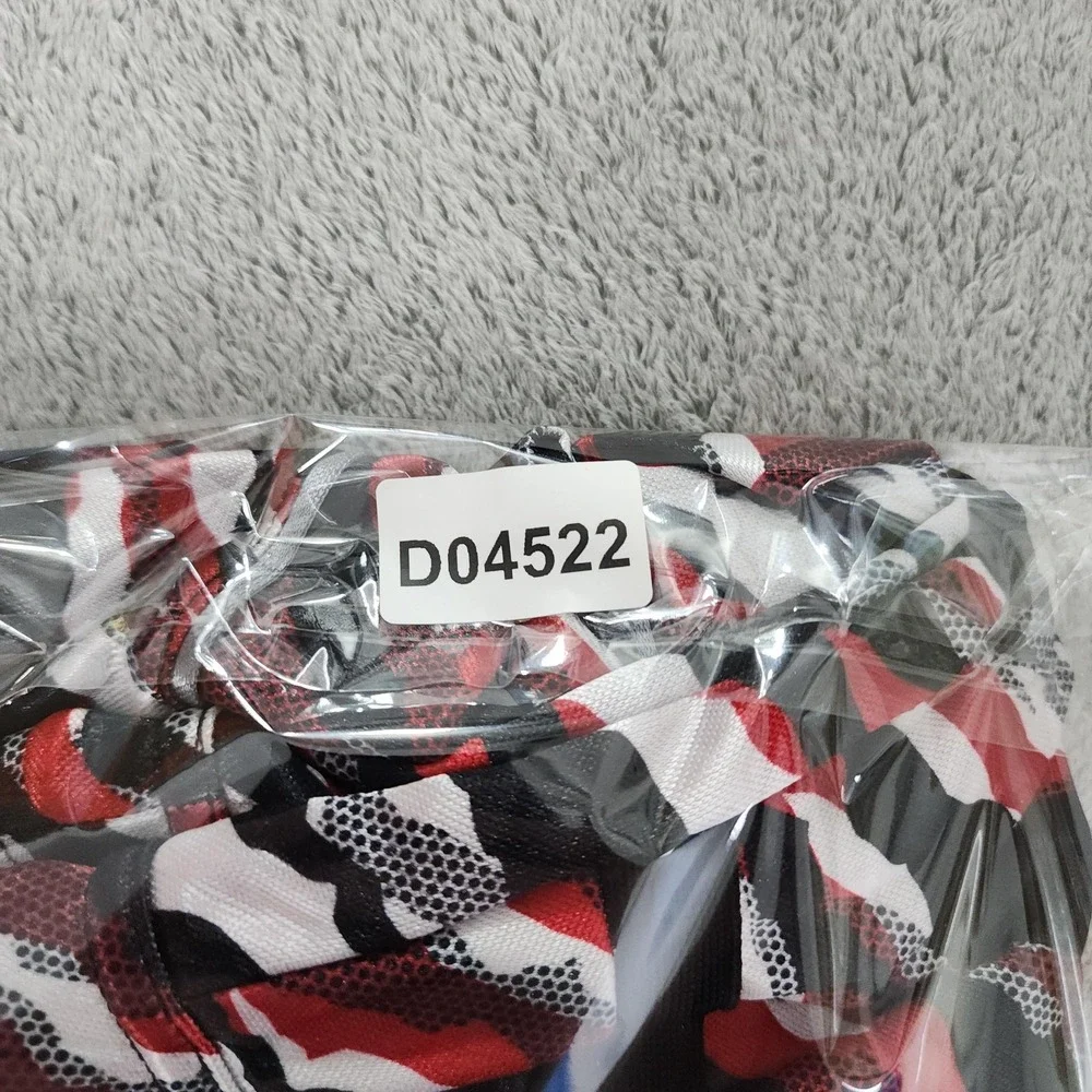 AND1 Shorts Mens 2XL Red Black Camo 11
